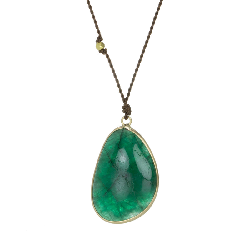 Margaret Solow Emerald Pendant Necklace | Quadrum Gallery