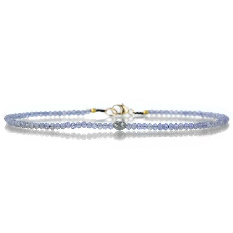 Margaret Solow Tanzanite and Gray Diamond Bracelet | Quadrum Gallery