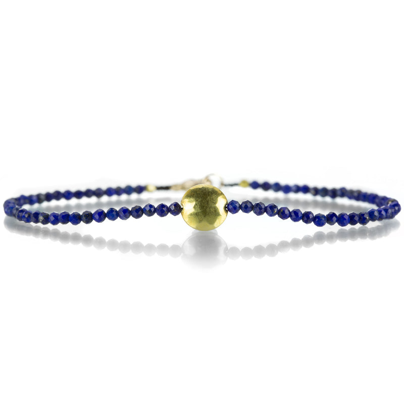 Margaret Solow Lapis and Disc Beaded Bracelet | Quadrum Gallery