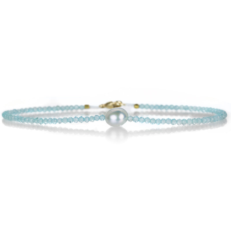 Margaret Solow Apatite and Pearl Beaded Bracelet | Quadrum Gallery