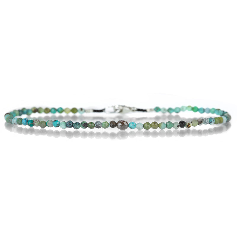 Margaret Solow Turquoise Beaded Bracelet with Brown Diamond | Quadrum Gallery