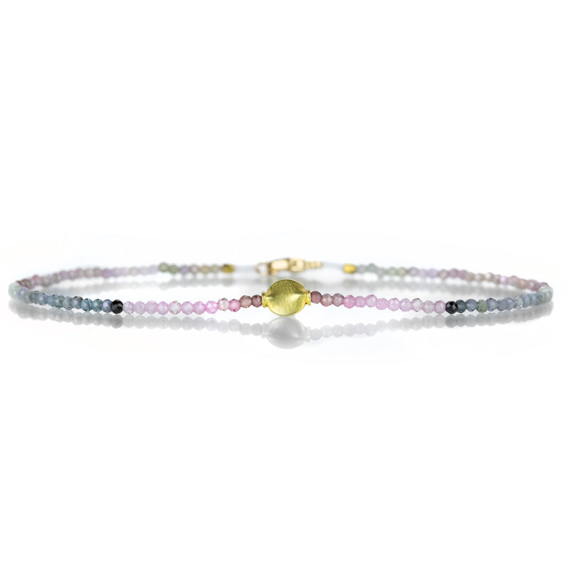 Margaret Solow 14k Multicolored Sapphire Beaded Bracelet | Quadrum Gallery