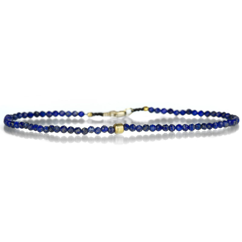 Margaret Solow Lapis 18k Beaded Bracelet | Quadrum Gallery