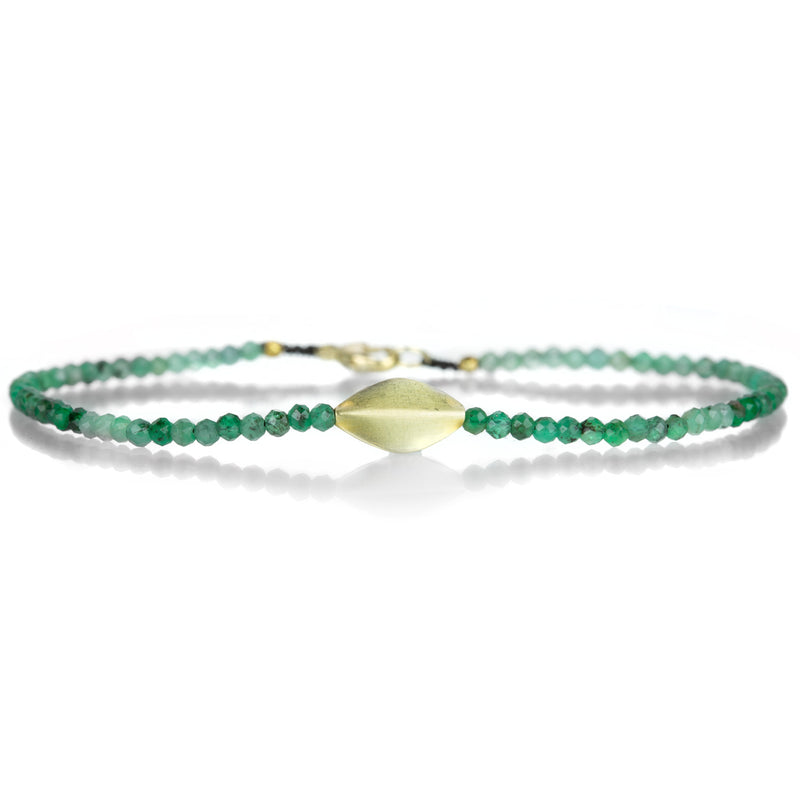 Margaret Solow Dark Emerald Bracelet | Quadrum Gallery