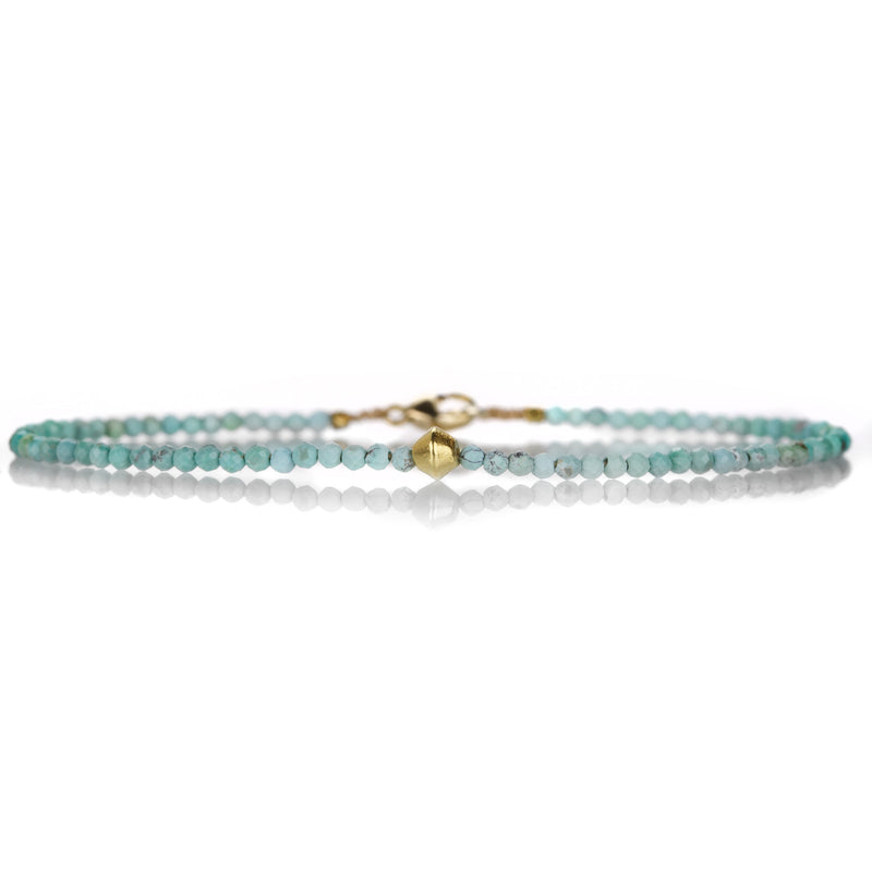 Margaret Solow Sleeping Beauty Turquoise Bead Bracelet  | Quadrum Gallery