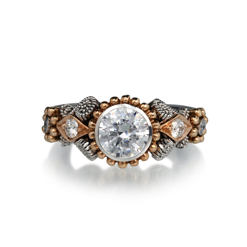 Nathan Levy Cupcake Engagement Ring | Quadrum Gallery