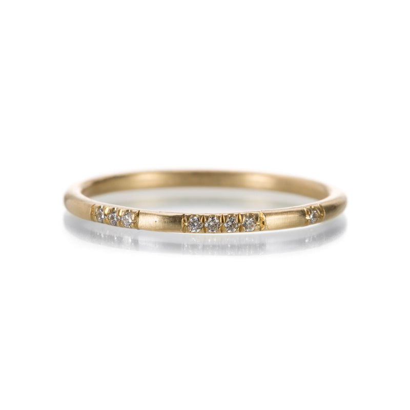 Nicole Landaw Yellow Gold Diamond I Love You Ring | Quadrum Gallery