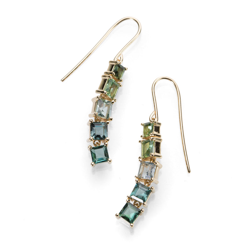 Nicole Landaw Mixed Color Tourmaline Earrings | Quadrum Gallery