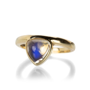 Nicole Landaw Small Moonstone "Offsides" Ring | Quadrum Gallery