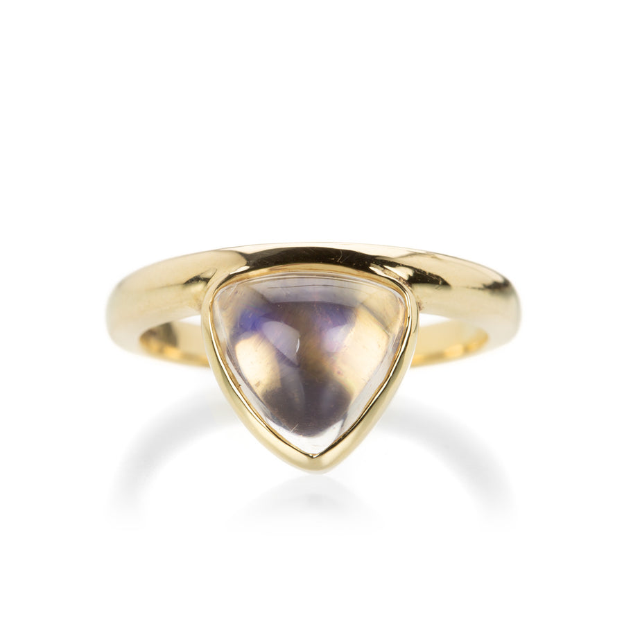 Nicole Landaw Large Moonstone "Offsides" Ring | Quadrum Gallery