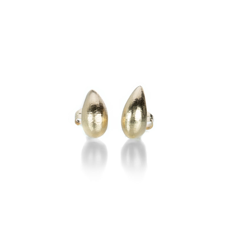 Nicole Landaw Large Hewn Teardrop Earrings | Quadrum Gallery