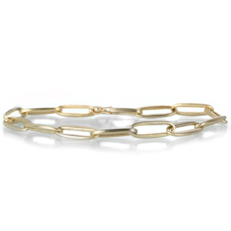 Nicole Landaw Yellow Gold Chain Bracelet with Clip Clasp | Quadrum Gallery