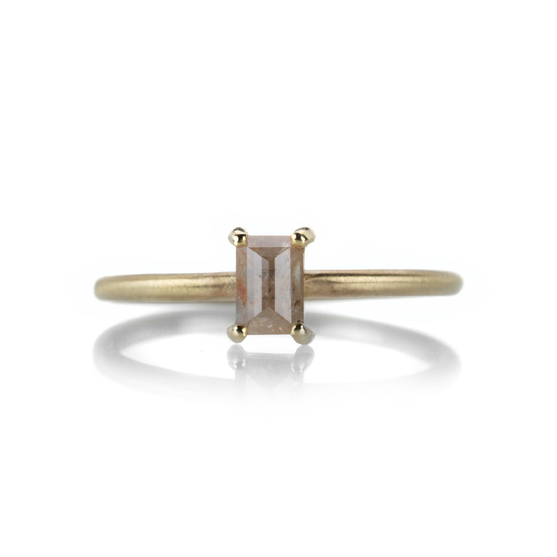 Nicole Landaw Rectangular Rose Cut Diamond Ring | Quadrum Gallery