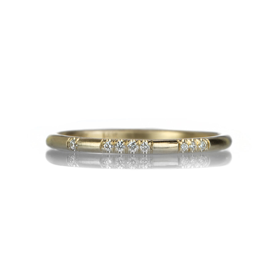 Nicole Landaw 14k I Love You Yellow Gold Band | Quadrum Gallery