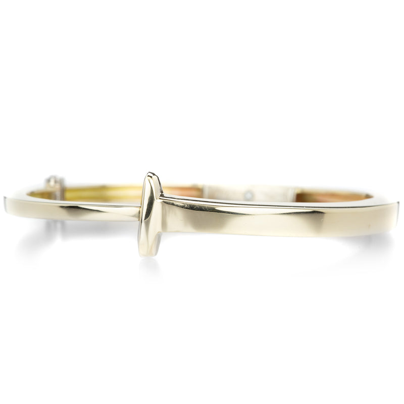 Pat Flynn 10k High Polish Gold Nail Bracelet  | Quadrum Gallery