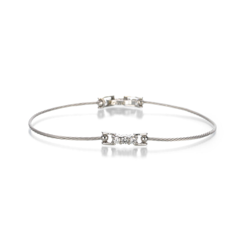 Paul Morelli Diamond Bar Wire Bracelet | Quadrum Gallery