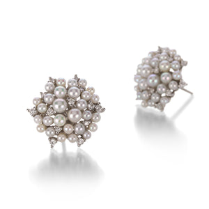 Paul Morelli Lagrange Pearl Studs | Quadrum Gallery