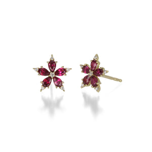 Paul Morelli Ruby Stellanise Stud Earring | Quadrum Gallery