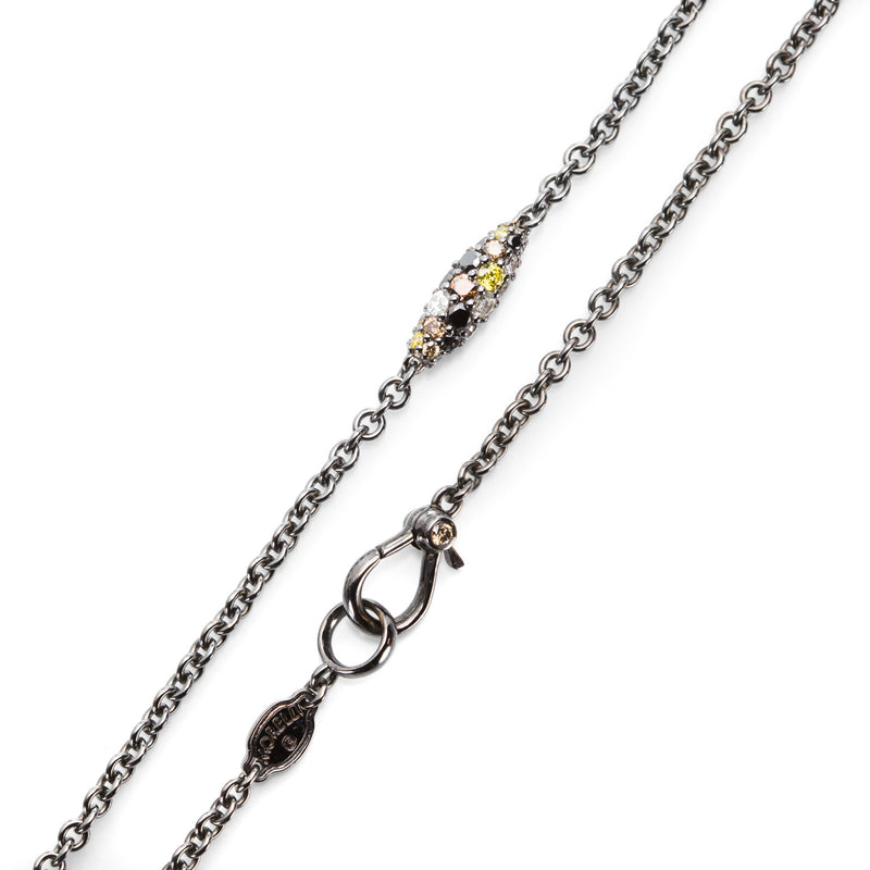 Paul Morelli Mixed Diamond Pipette Necklace | Quadrum Gallery