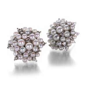 Paul Morelli Lagrange Pearl Stud Earrings | Quadrum Gallery