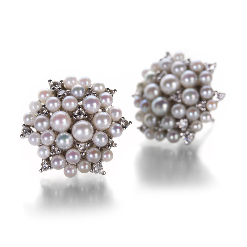 Paul Morelli Lagrange Pearl Stud Earrings | Quadrum Gallery