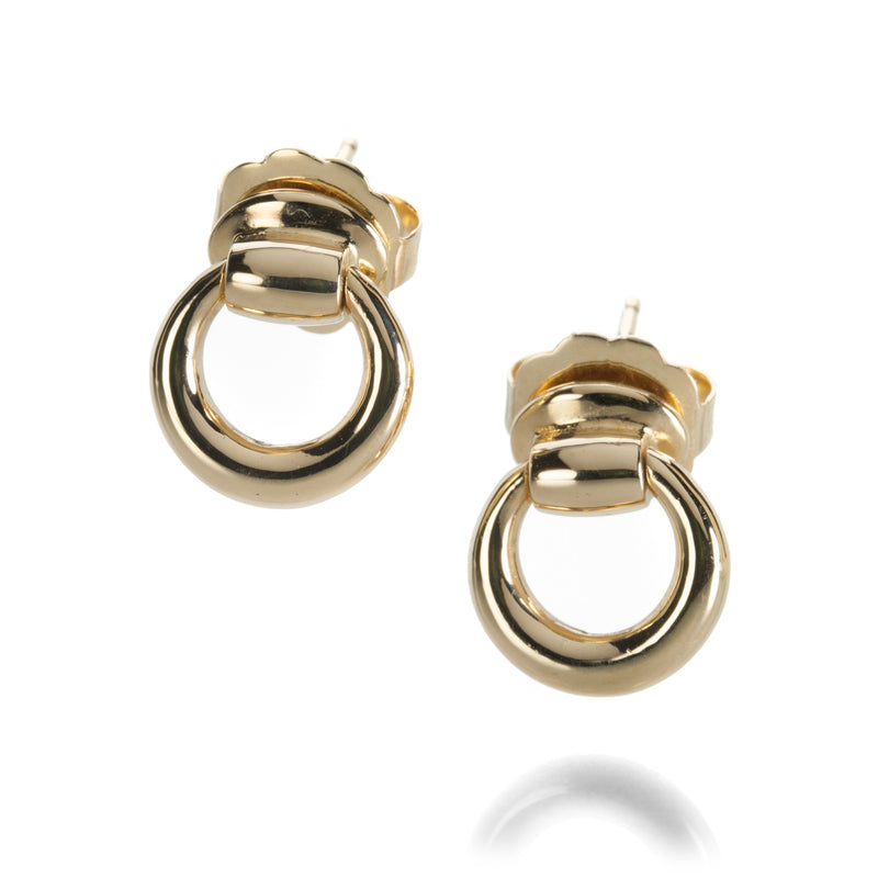 Paul Morelli Gold Equestrian Stud Earrings | Quadrum Gallery