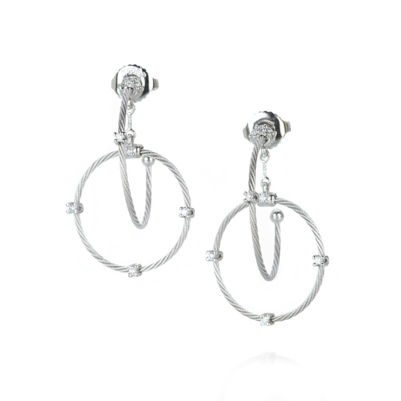 Paul Morelli Small Rain Chain Diamond Earrings | Quadrum Gallery