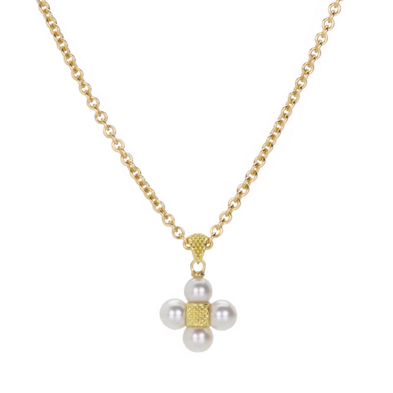 Paul Morelli 18k Sequence Pearl Necklace | Quadrum Gallery
