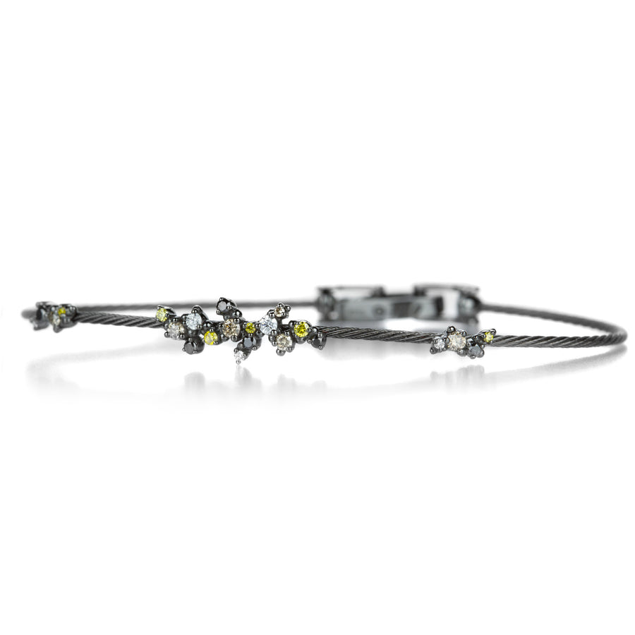 Paul Morelli Single Confetti Unity Bracelet in Black Gold | Quadrum Gallery