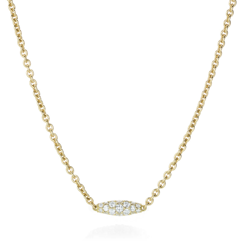 Paul Morelli 18k Diamond Pipette Necklace | Quadrum Gallery