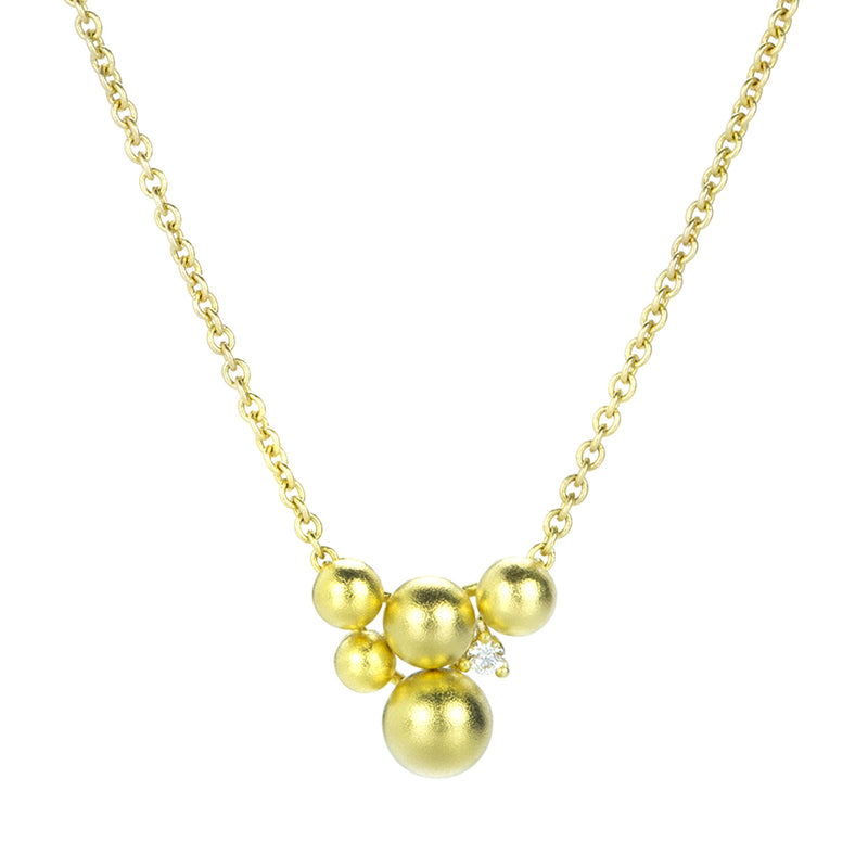 Paul Morelli 18k Gold Bead Lagrange Necklace | Quadrum Gallery