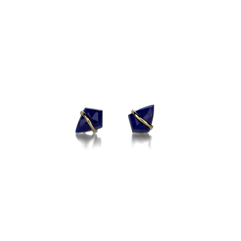 Page Sargisson Extra Small Lapis Kite Studs | Quadrum Gallery