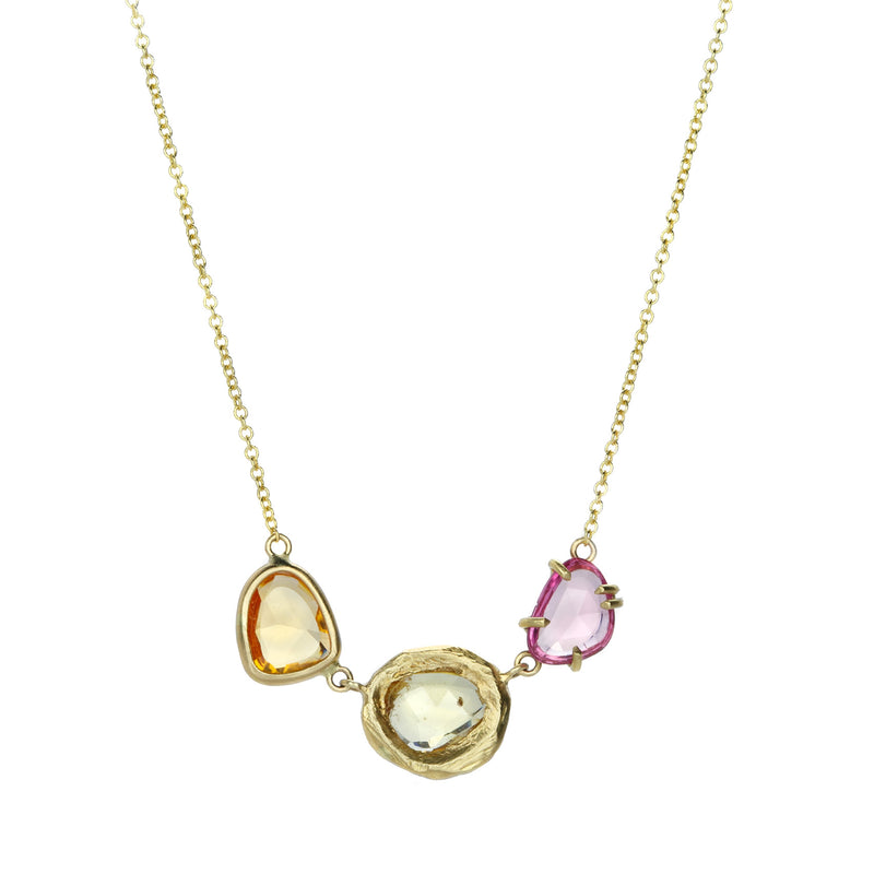 Page Sargisson Triple Sapphire Necklace | Quadrum Gallery