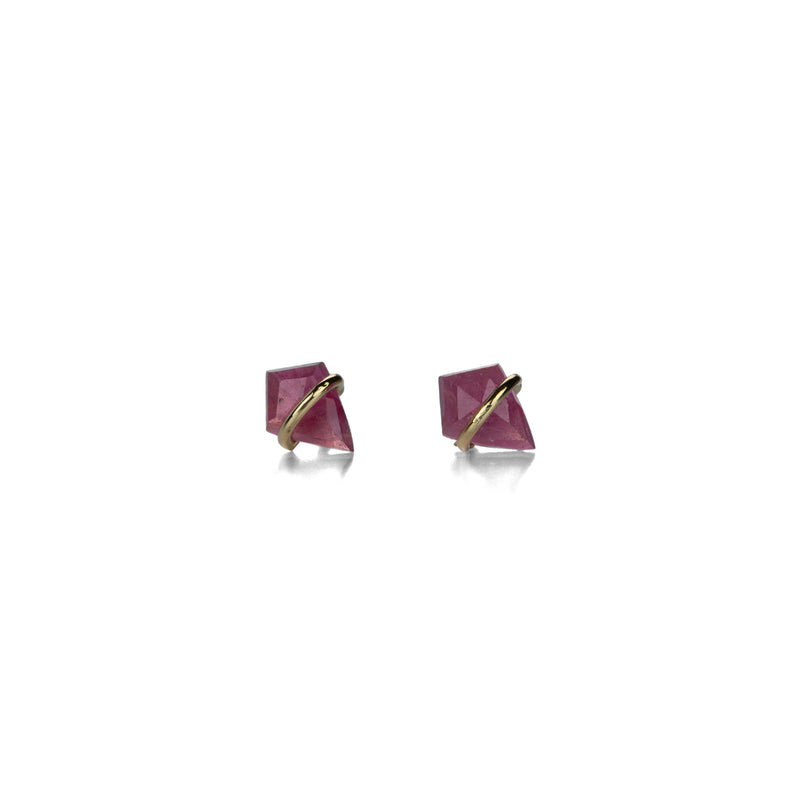 Page Sargisson Extra Small Ruby Kite Studs | Quadrum Gallery