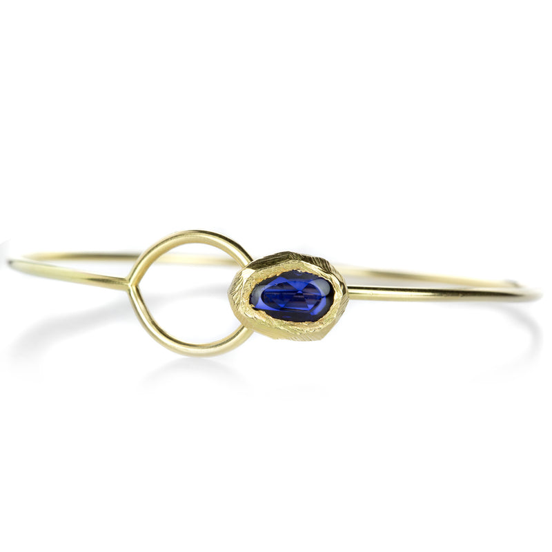 Page Sargisson Interlocking Blue Sapphire Cuff | Quadrum Gallery