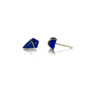 Page Sargisson Small Lapis Kite Studs | Quadrum Gallery