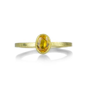 Petra Class Faceted Yellow Sapphire Ring | Quadrum Gallery