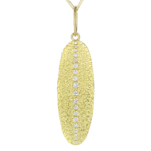 Petra Class Diamond Silk Line Pendant (Pendant Only) | Quadrum Gallery