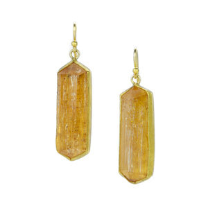 Petra Class Imperial Topaz Crystal Drop Earrings | Quadrum Gallery