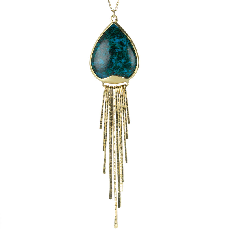 Rachel Atherley Chrysocolla Jellyfish Necklace | Quadrum Gallery