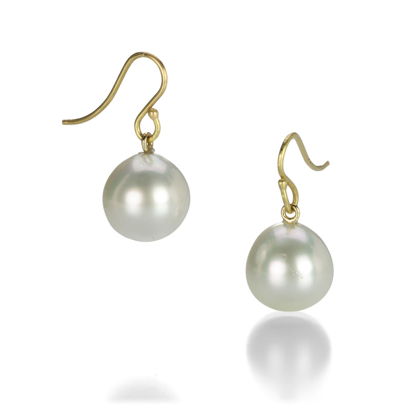 Rosanne Pugliese South Sea Pearl Drop Earrings | Quadrum Gallery