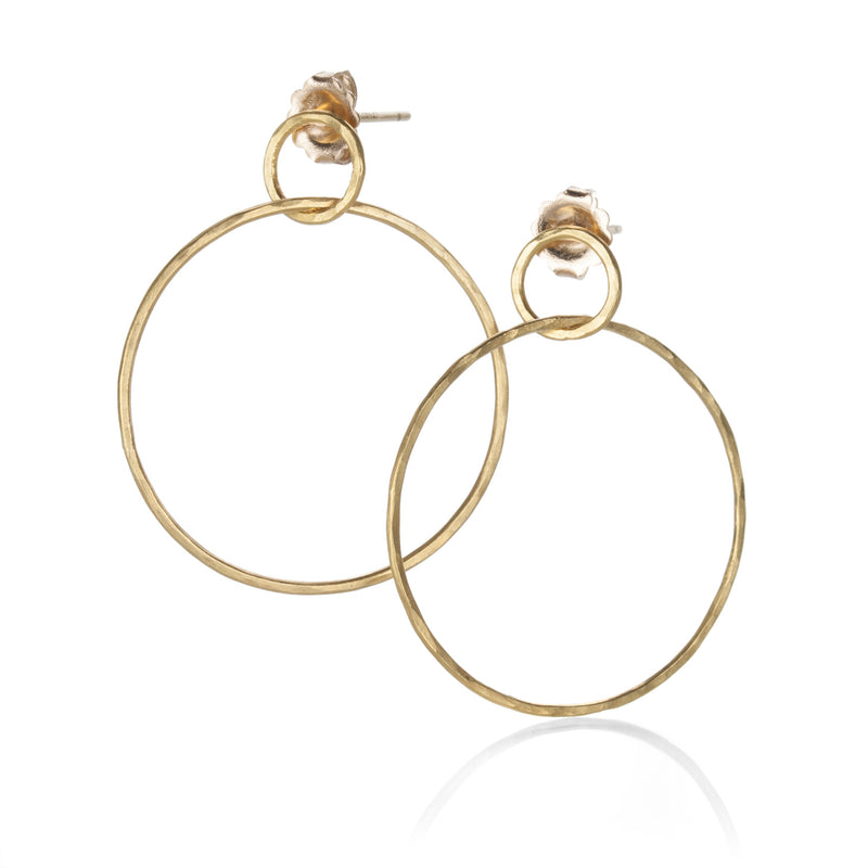 Rosanne Pugliese Double Circle Drop Earrings | Quadrum Gallery