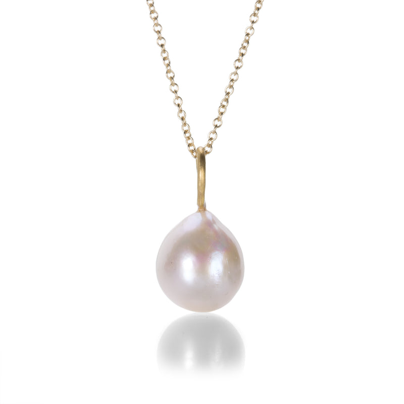 Rosanne Pugliese Baroque Pearl Drop Necklace | Quadrum Gallery
