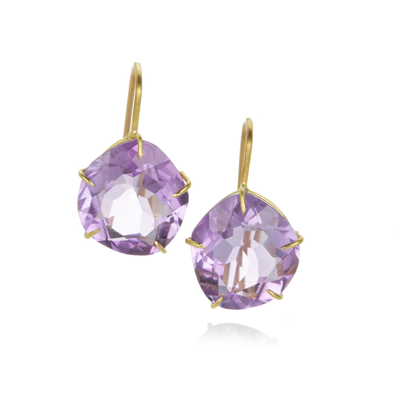 Rosanne Pugliese Violet Amethyst Petal Drop Earrings | Quadrum Gallery