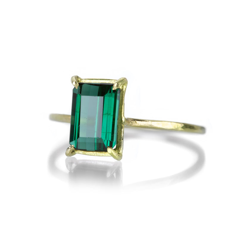 Rosanne Pugliese Green Tourmaline Mini Gem Ring | Quadrum Gallery
