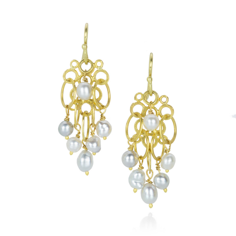 Rosanne Pugliese Cluster Keshi Pearl Earrings | Quadrum Gallery