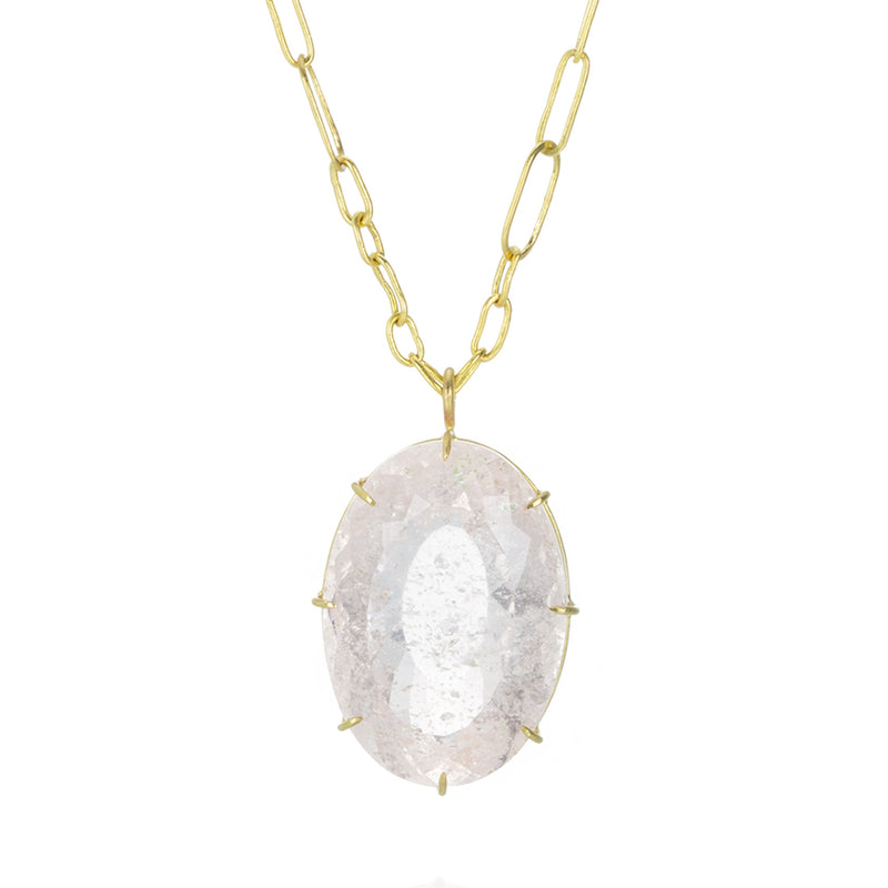 Rosanne Pugliese Oval Morganite Pendant Necklace | Quadrum Gallery