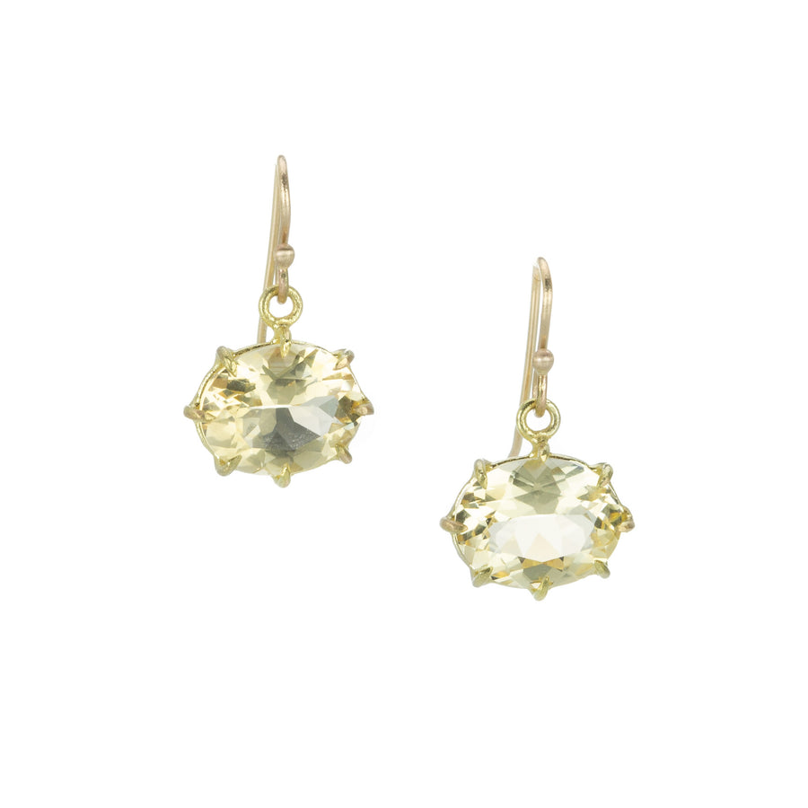 Rosanne Pugliese Small Champagne Citrine Drop Earrings | Quadrum Gallery