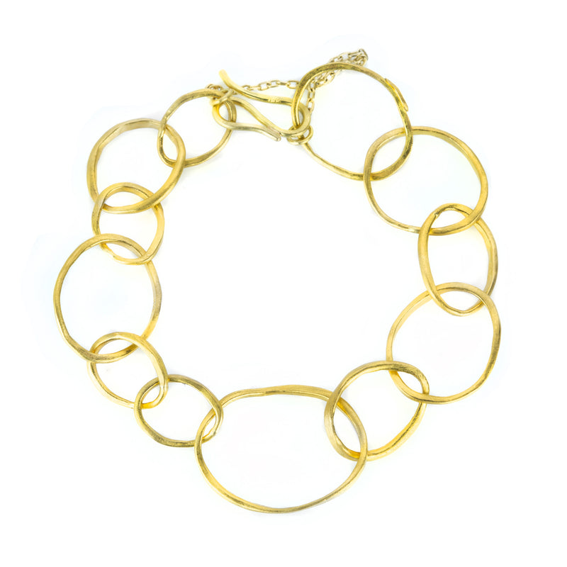 Rosanne Pugliese 22k Petal Link Bracelet | Quadrum Gallery
