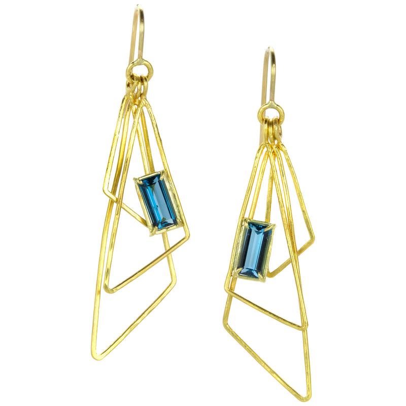 Rosanne Pugliese Triple Triangle Drop Earrings | Quadrum Gallery